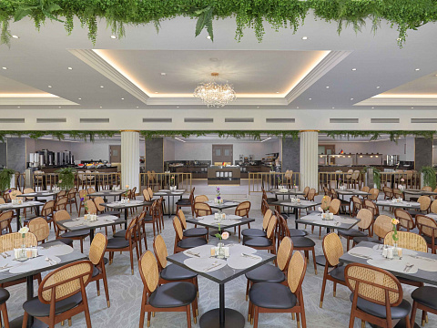 Санаторий «Плаза» г. Кисловодск. Ресторан «Панорама»